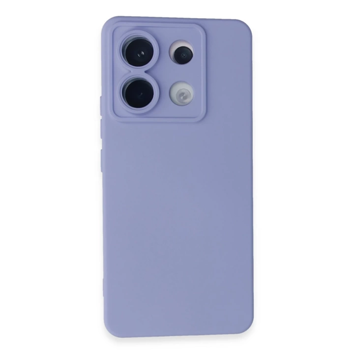 BFS  Xiaomi Redmi Note 13 Pro 5G Kılıf Nano içi Kadife Silikon - Lila