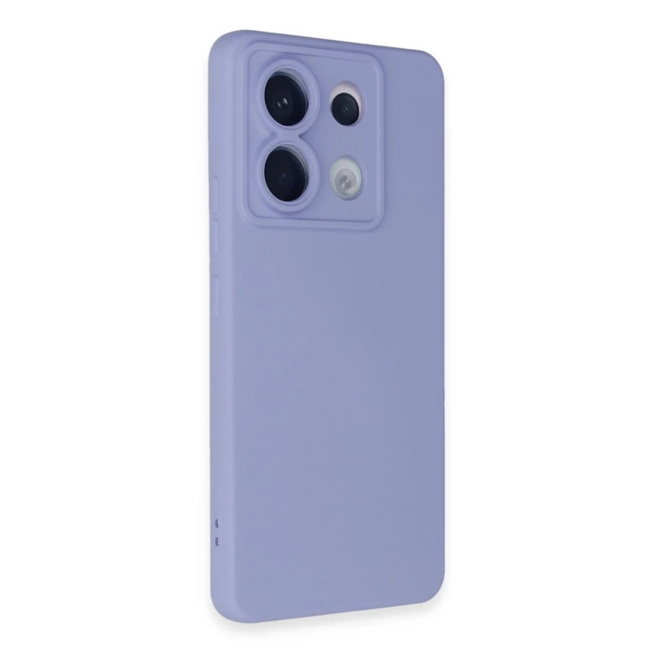 BFS  Xiaomi Redmi Note 13 Pro 5G Kılıf Nano içi Kadife Silikon - Lila