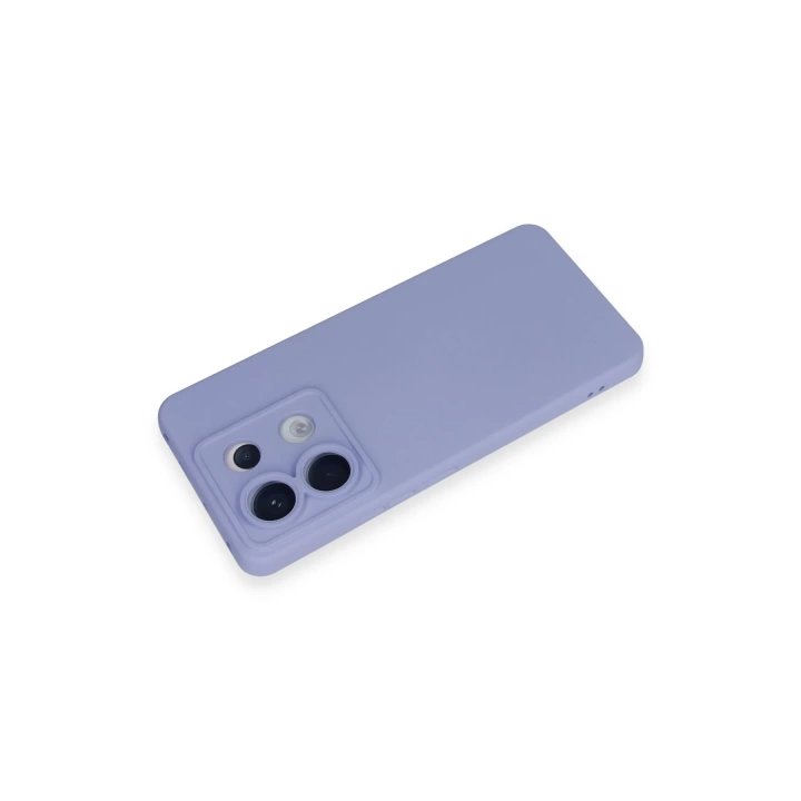 BFS  Xiaomi Redmi Note 13 Pro 5G Kılıf Nano içi Kadife Silikon - Lila