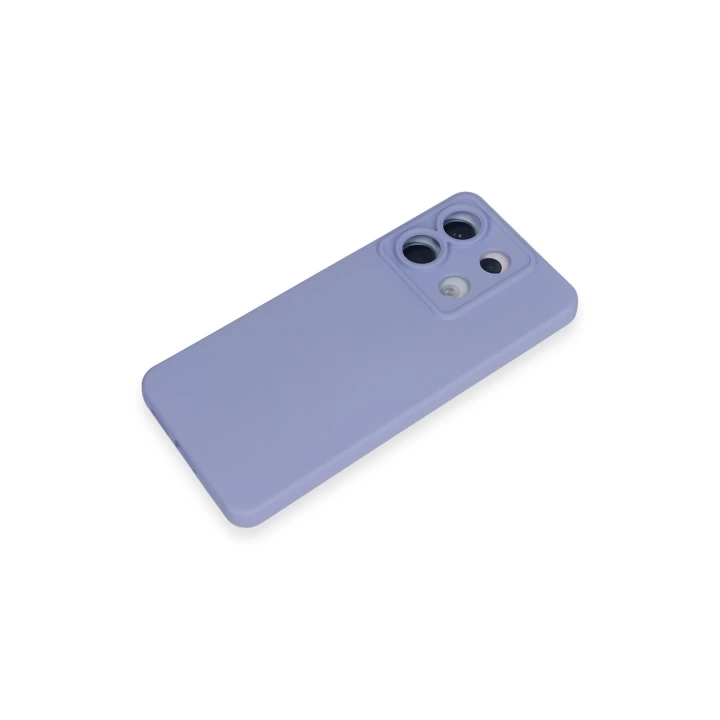 BFS  Xiaomi Redmi Note 13 Pro 5G Kılıf Nano içi Kadife Silikon - Lila