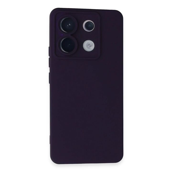 BFS  Xiaomi Redmi Note 13 Pro 5G Kılıf Nano içi Kadife Silikon - Mor