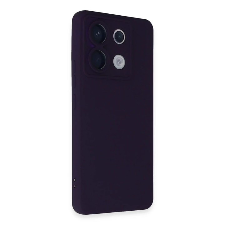 BFS  Xiaomi Redmi Note 13 Pro 5G Kılıf Nano içi Kadife Silikon - Mor