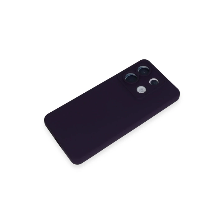 BFS  Xiaomi Redmi Note 13 Pro 5G Kılıf Nano içi Kadife Silikon - Mor