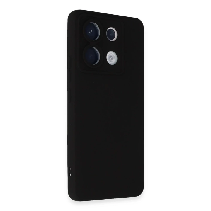 BFS  Xiaomi Redmi Note 13 Pro 5G Kılıf Nano içi Kadife Silikon - Siyah