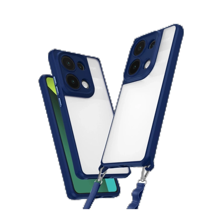 BFS  Xiaomi Redmi Note 13 Pro 5G Kılıf Penta Silikon Kılıf - Lacivert