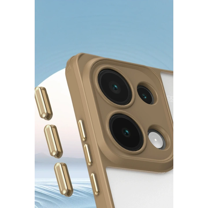 BFS  Xiaomi Redmi Note 13 Pro 5G Kılıf Penta Silikon Kılıf - Şeffaf