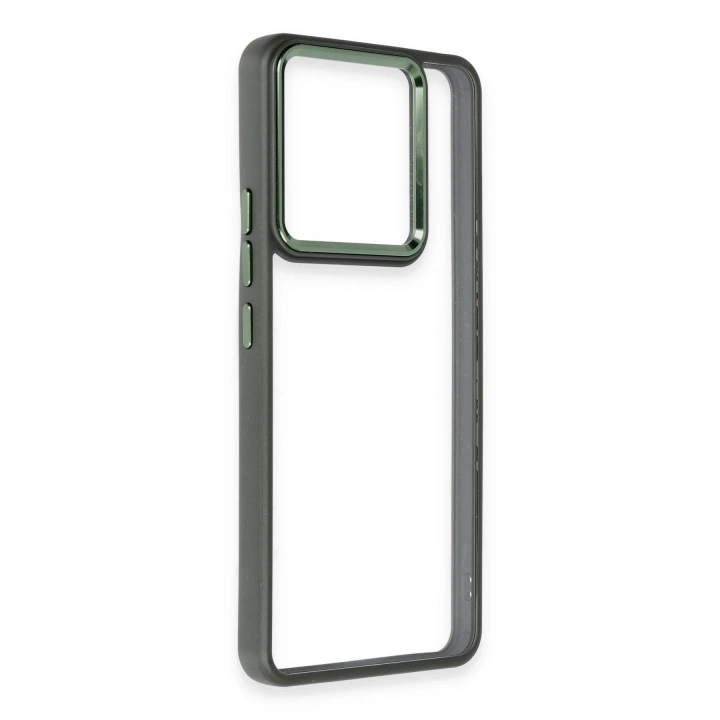 BFS  Xiaomi Redmi Note 13 Pro 5G Kılıf Power Silikon - Koyu Yeşil