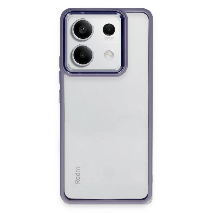 BFS  Xiaomi Redmi Note 13 Pro 5G Kılıf Power Silikon - Lila