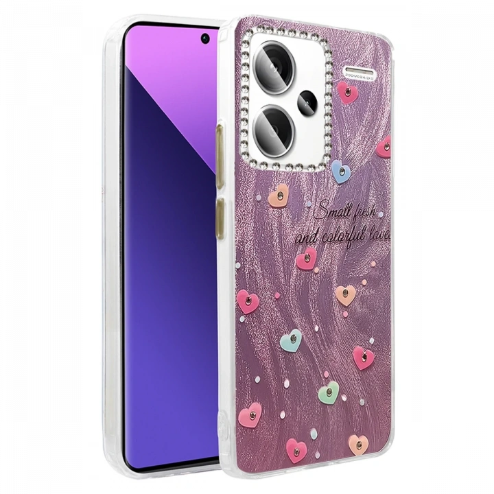 BFS  Xiaomi Redmi Note 13 Pro Plus Kılıf Blade Aynalı Desenli Kapak - Desen 8