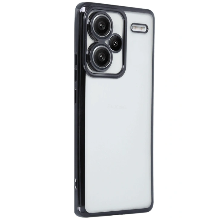 BFS  Xiaomi Redmi Note 13 Pro Plus Kılıf  Lensli Silikon - Siyah