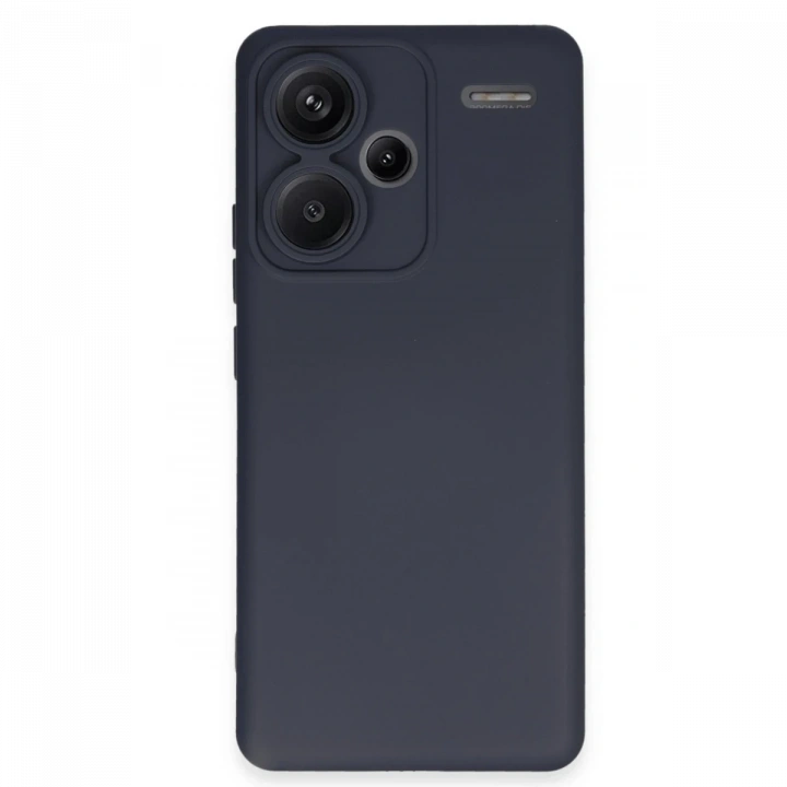 BFS  Xiaomi Redmi Note 13 Pro Plus Kılıf Nano içi Kadife Silikon - Lacivert