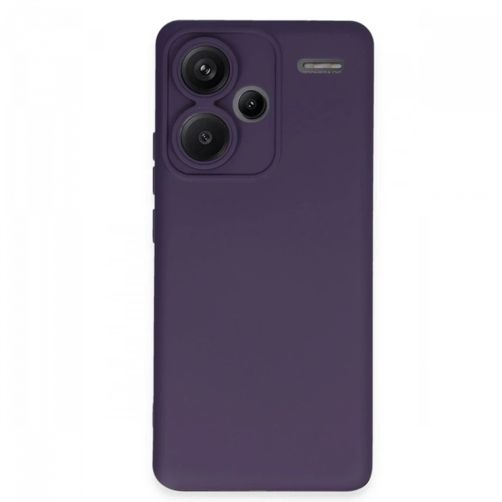 BFS  Xiaomi Redmi Note 13 Pro Plus Kılıf Nano içi Kadife Silikon - Mor
