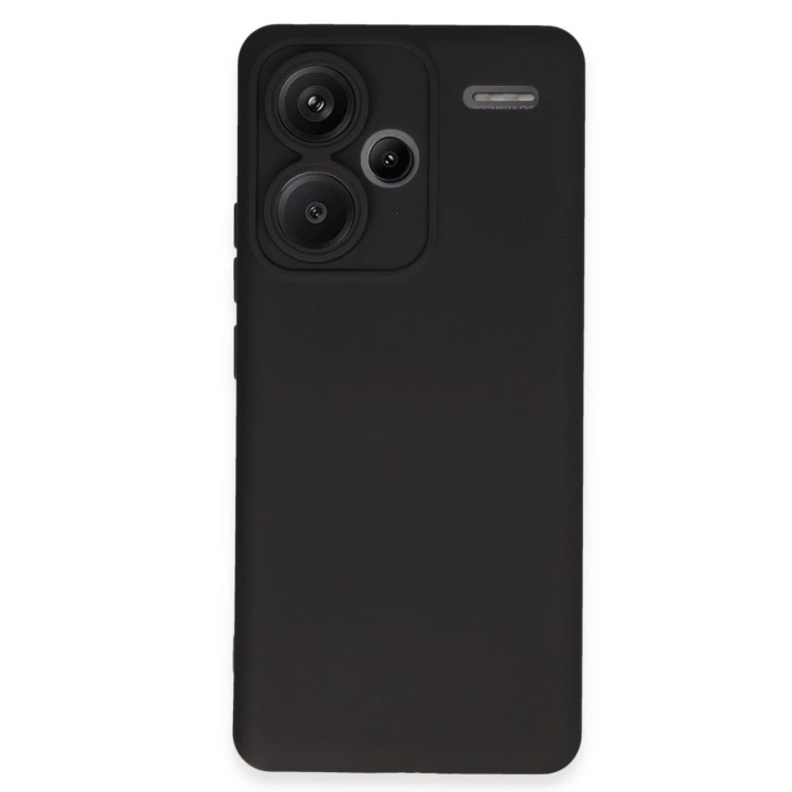 BFS  Xiaomi Redmi Note 13 Pro Plus Kılıf Nano içi Kadife Silikon - Siyah