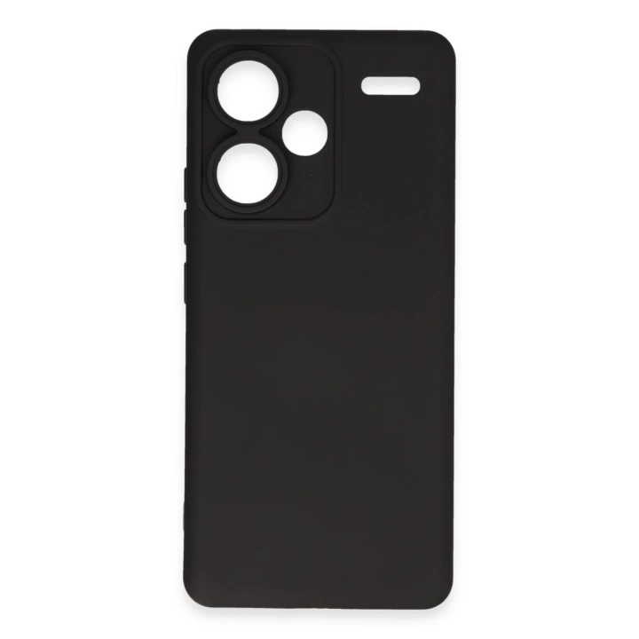 BFS  Xiaomi Redmi Note 13 Pro Plus Kılıf Nano içi Kadife Silikon - Siyah