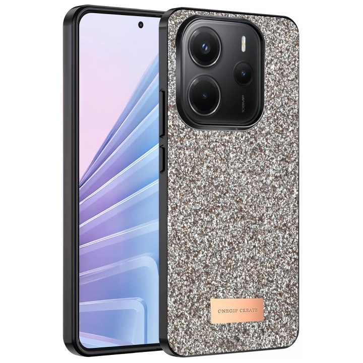 BFS  Xiaomi Redmi Note 14 4G Bright Simli Kapak - Gold