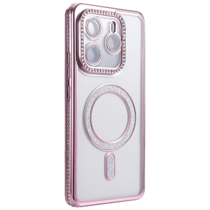 BFS  Xiaomi Redmi Note 14 4G Joke Simli Magneticsafe Kılıf - Pembe