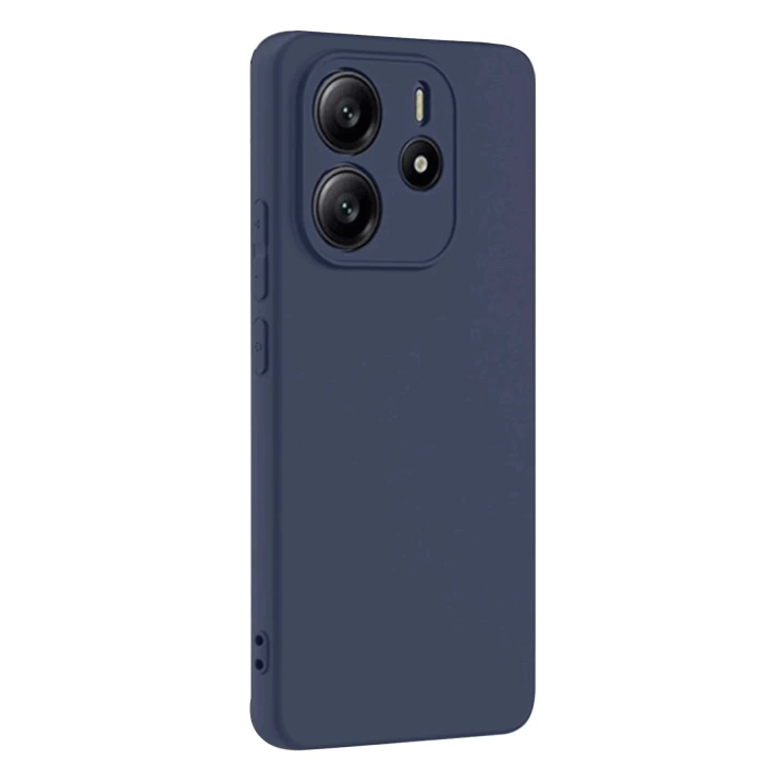 BFS  Xiaomi Redmi Note 14 4G Kılıf First Silikon - Lacivert