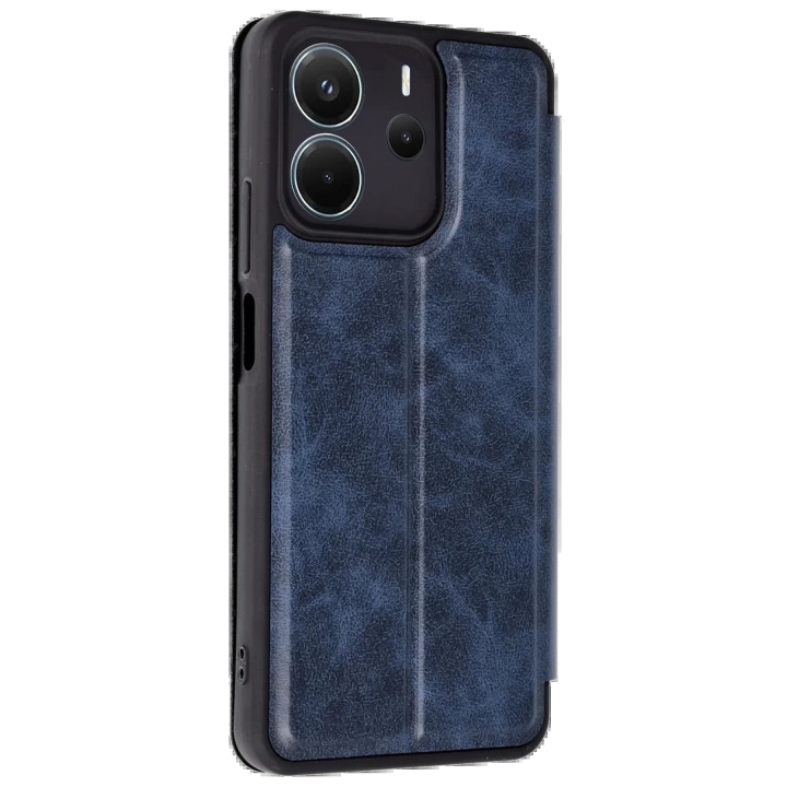 BFS  Xiaomi Redmi Note 14 4G Kılıf Flip Cover - Lacivert