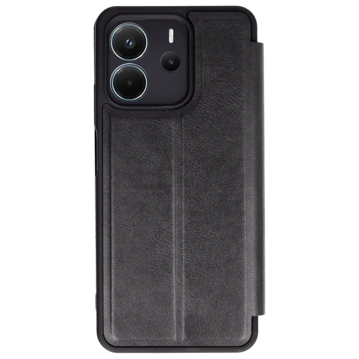 BFS  Xiaomi Redmi Note 14 4G Kılıf Flip Cover - Siyah