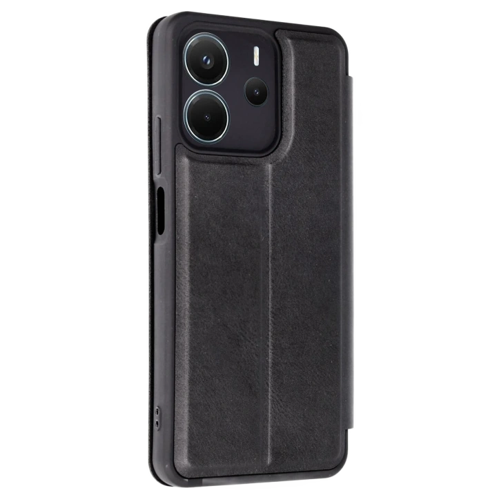 BFS  Xiaomi Redmi Note 14 4G Kılıf Flip Cover - Siyah