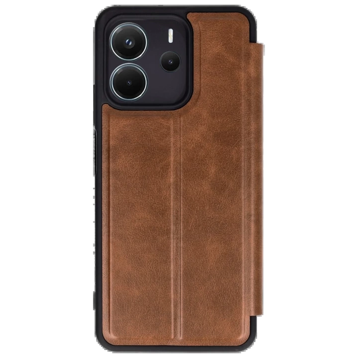 BFS  Xiaomi Redmi Note 14 4G Kılıf Flip Cover - Taba