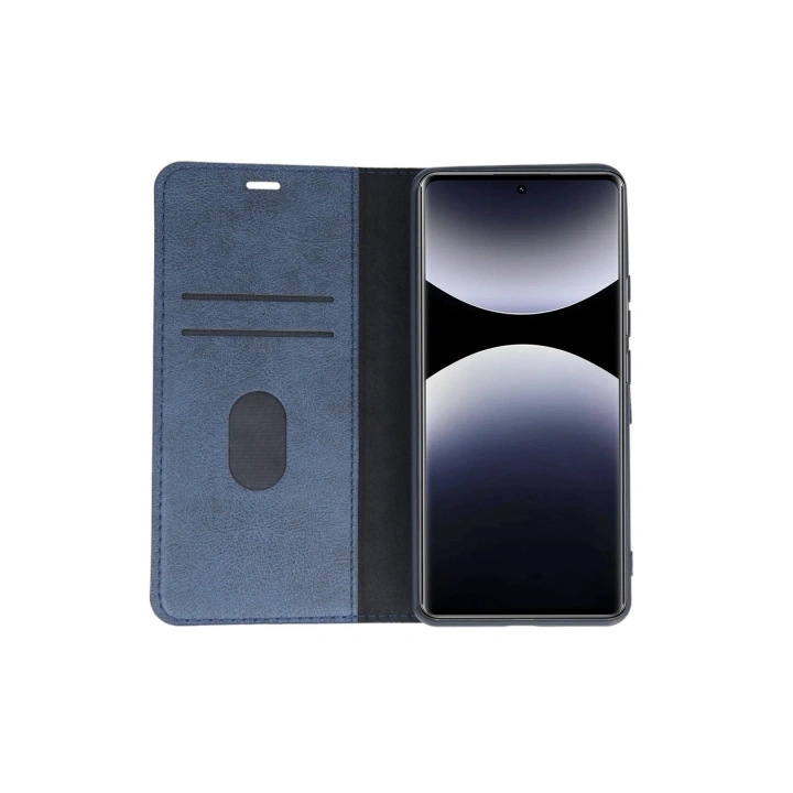 BFS  Xiaomi Redmi Note 14 4G Kılıf Trend S Plus Kapaklı Kılıf - Lacivert