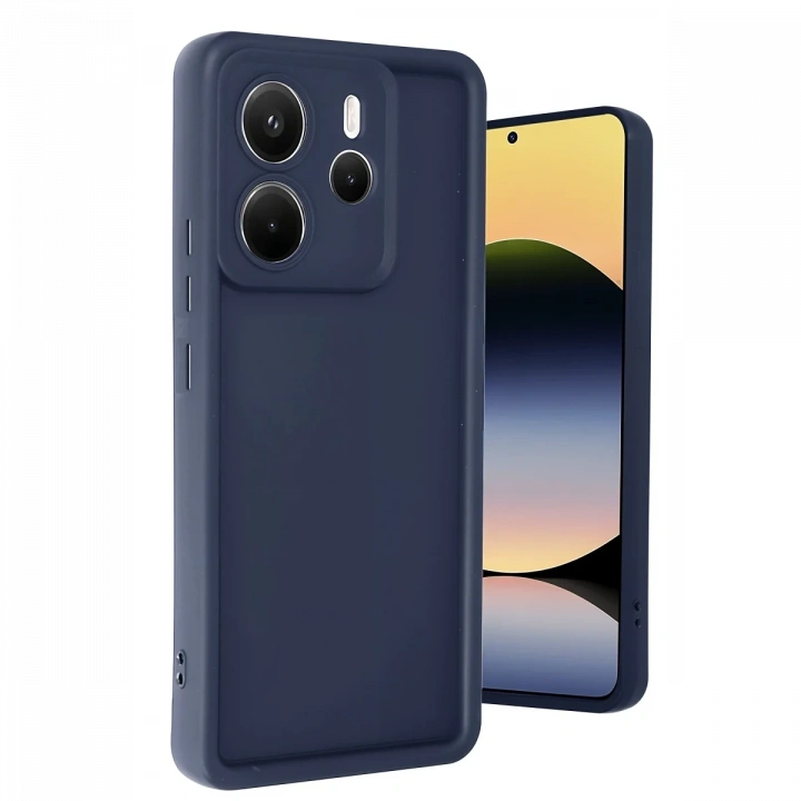 BFS  Xiaomi Redmi Note 14 4G Kılıf Viera Silikon - Lacivert