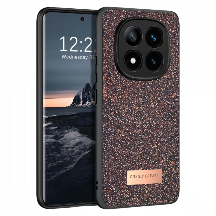 BFS  Xiaomi Redmi Note 14 Pro 4G Bright Simli Kapak - Derin Mor