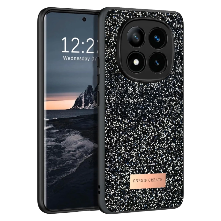 BFS  Xiaomi Redmi Note 14 Pro 4G Bright Simli Kapak - Siyah