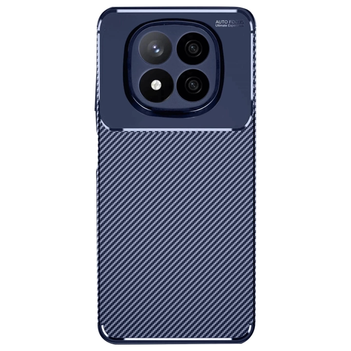 BFS  Xiaomi Redmi Note 14 Pro 4G Kılıf Auto Focus Karbon Kapak - Lacivert