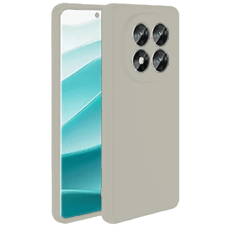 BFS  Xiaomi Redmi Note 14 Pro 4G Kılıf First Silikon - Krem