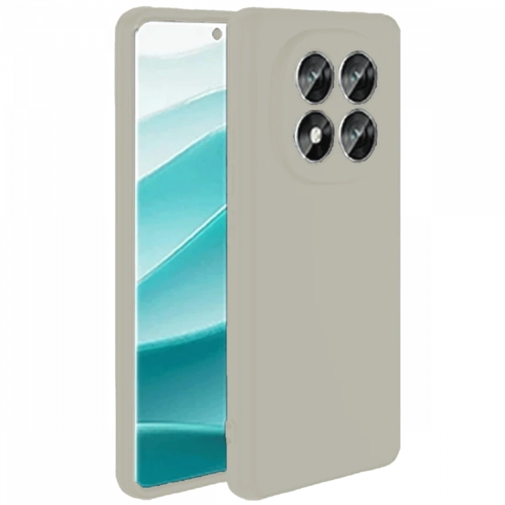 BFS  Xiaomi Redmi Note 14 Pro 4G Kılıf First Silikon - Krem