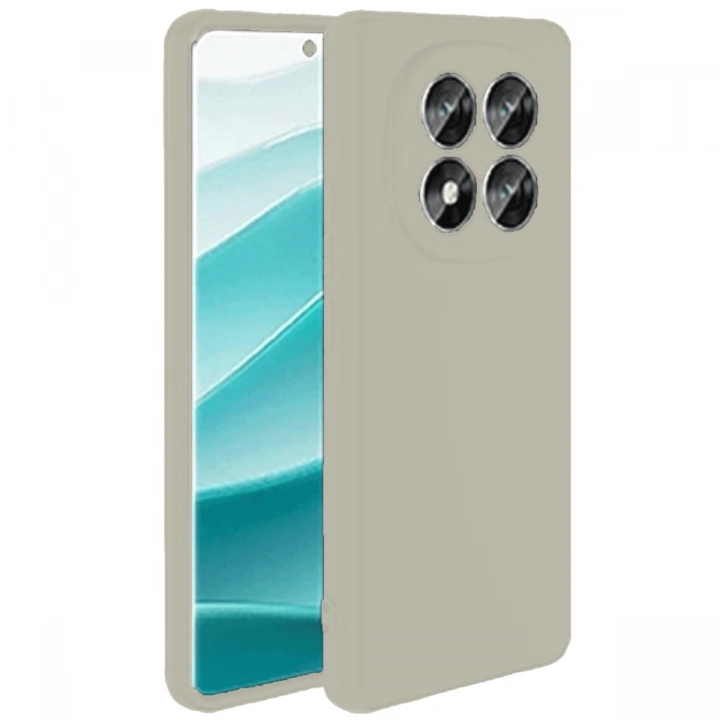 BFS  Xiaomi Redmi Note 14 Pro 4G Kılıf First Silikon - Krem