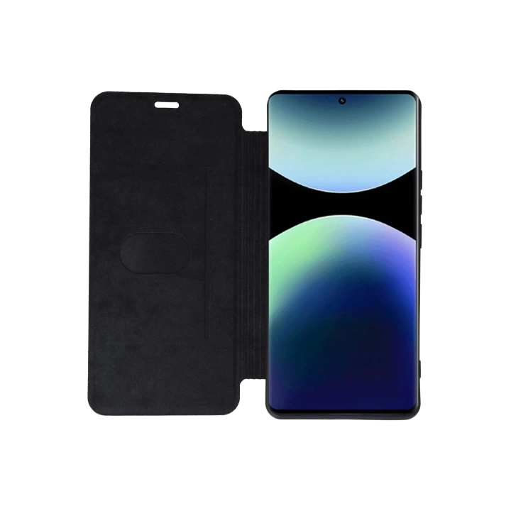 BFS  Xiaomi Redmi Note 14 Pro 4G Kılıf Flip Cover - Koyu Yeşil