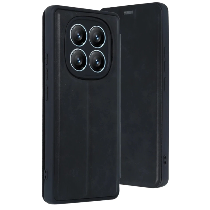 BFS  Xiaomi Redmi Note 14 Pro 4G Kılıf Flip Cover - Siyah