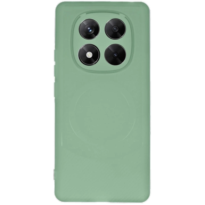 BFS  Xiaomi Redmi Note 14 Pro 4G Kılıf Maya Karbon Kapak - Su Yeşili