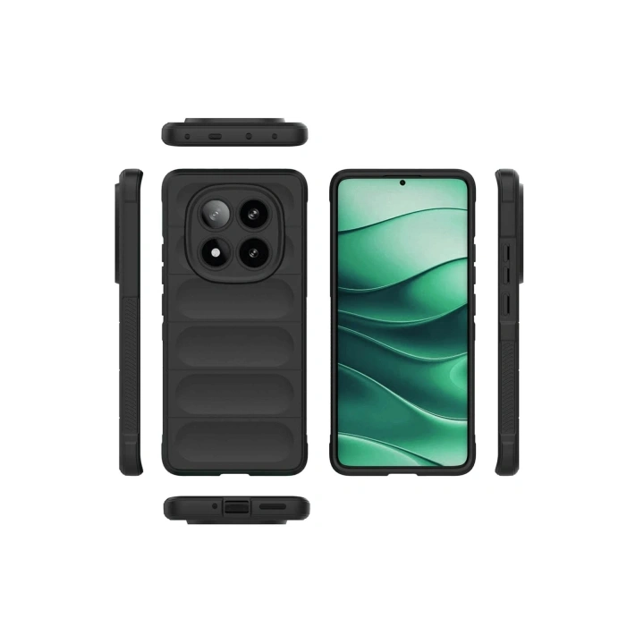 BFS  Xiaomi Redmi Note 14 Pro 4G Kılıf Optimum Silikon - Siyah