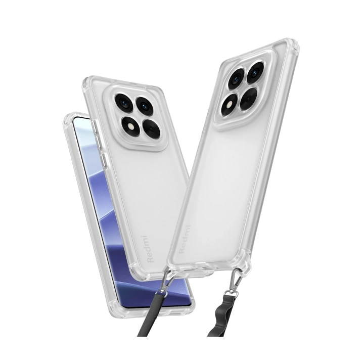 BFS  Xiaomi Redmi Note 14 Pro 4G Kılıf Penta Silikon Kılıf - Şeffaf