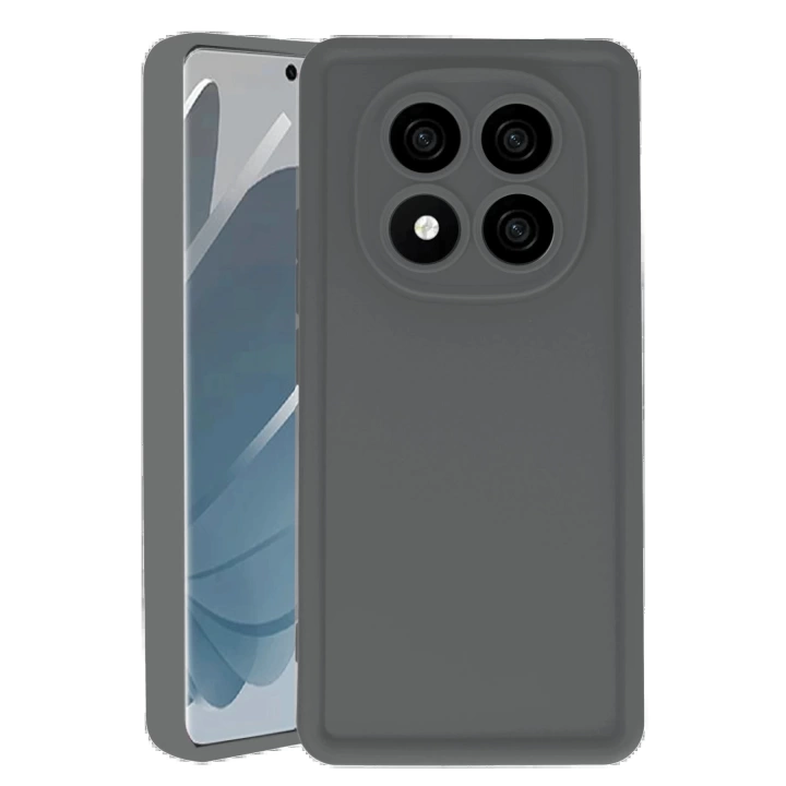 BFS  Xiaomi Redmi Note 14 Pro 4G Kılıf Viera Silikon - Gri