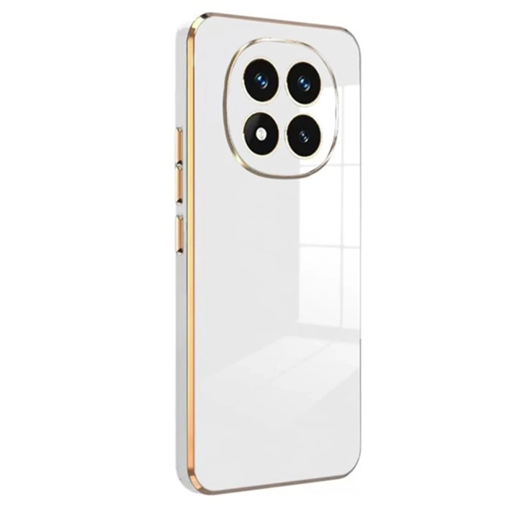 BFS  Xiaomi Redmi Note 14 Pro 4G Kılıf Volet Silikon - Beyaz