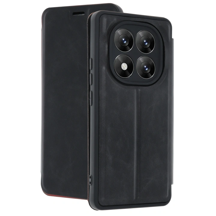 BFS  Xiaomi Redmi Note 14 Pro 5G Kılıf Flip Cover - Siyah