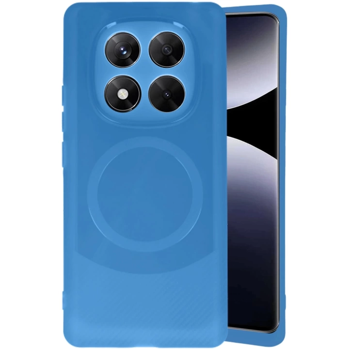 BFS  Xiaomi Redmi Note 14 Pro 5G Kılıf Maya Karbon Kapak - Lacivert