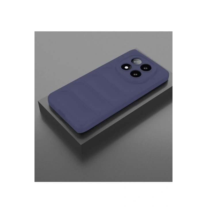 BFS  Xiaomi Redmi Note 14 Pro 5G Kılıf Optimum Silikon - Lacivert