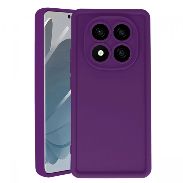 BFS  Xiaomi Redmi Note 14 Pro 5G Kılıf Viera Silikon - Mürdüm