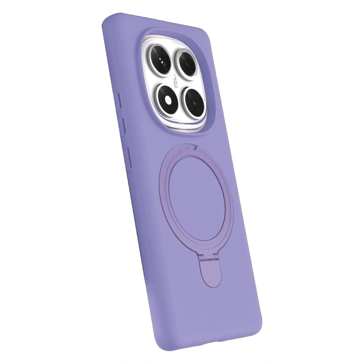 BFS  Xiaomi Redmi Note 14 Pro 5G Regal Magsafe Standlı Kapak - Lila