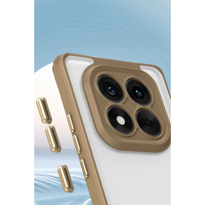 BFS  Xiaomi Redmi Note 14 Pro Plus Kılıf Penta Silikon Kılıf - Siyah