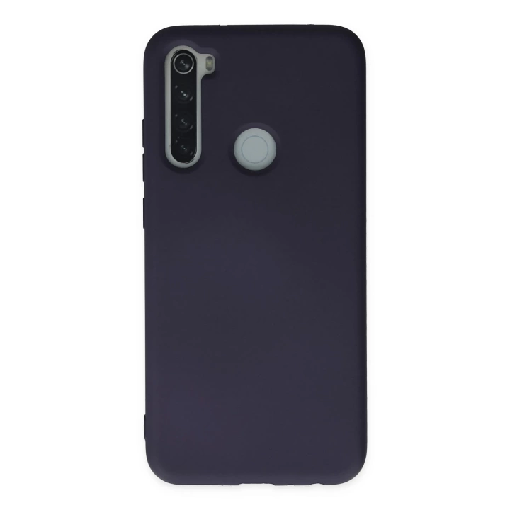 BFS  Xiaomi Redmi Note 8 Kılıf Nano içi Kadife Silikon - Lacivert