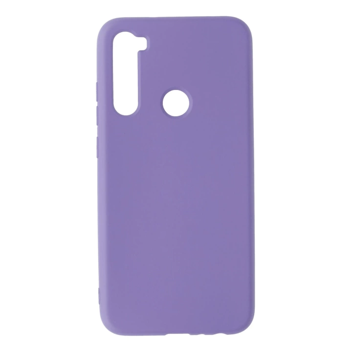 BFS  Xiaomi Redmi Note 8 Kılıf Nano içi Kadife Silikon - Lila