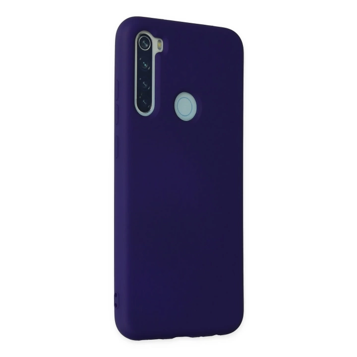 BFS  Xiaomi Redmi Note 8 Kılıf Nano içi Kadife Silikon - Mor
