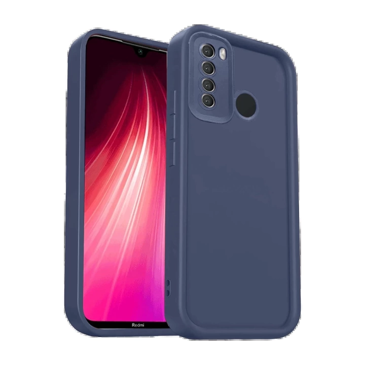 BFS  Xiaomi Redmi Note 8 Kılıf Viera Silikon - Lacivert